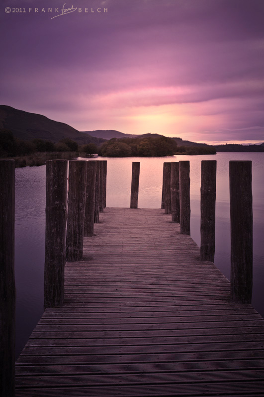 A jetty on Derwentwater.