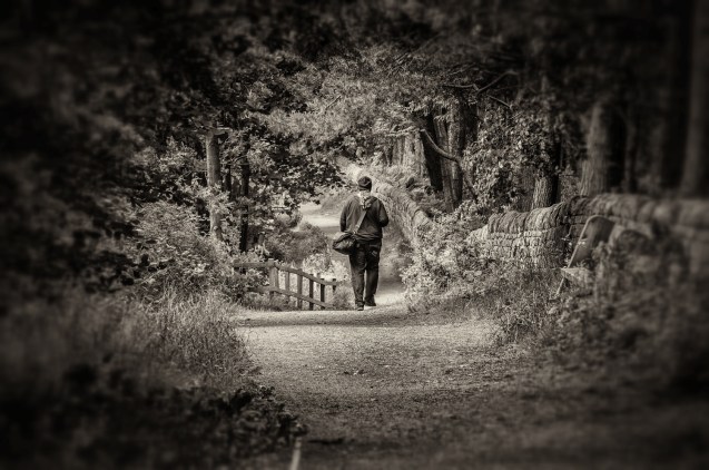 Marching into the distance