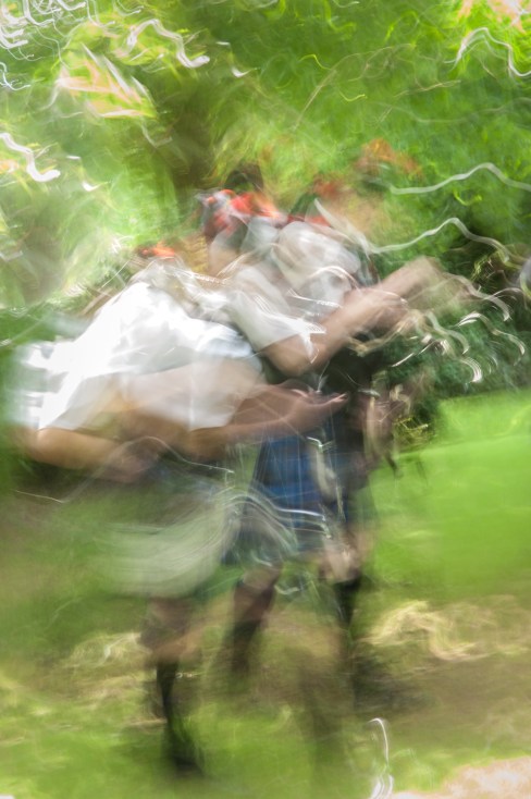 Abstract image of pipers