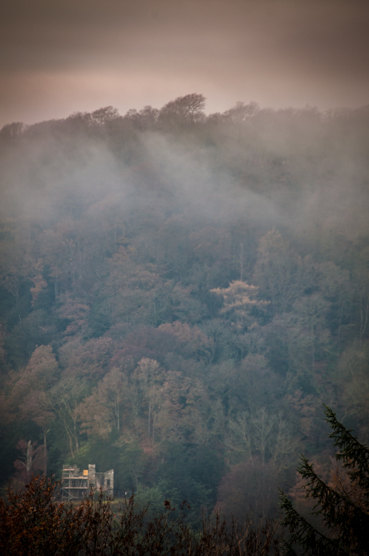 Mist lifting from Windermere.