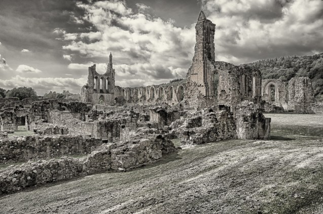 Byland Abbey ruins