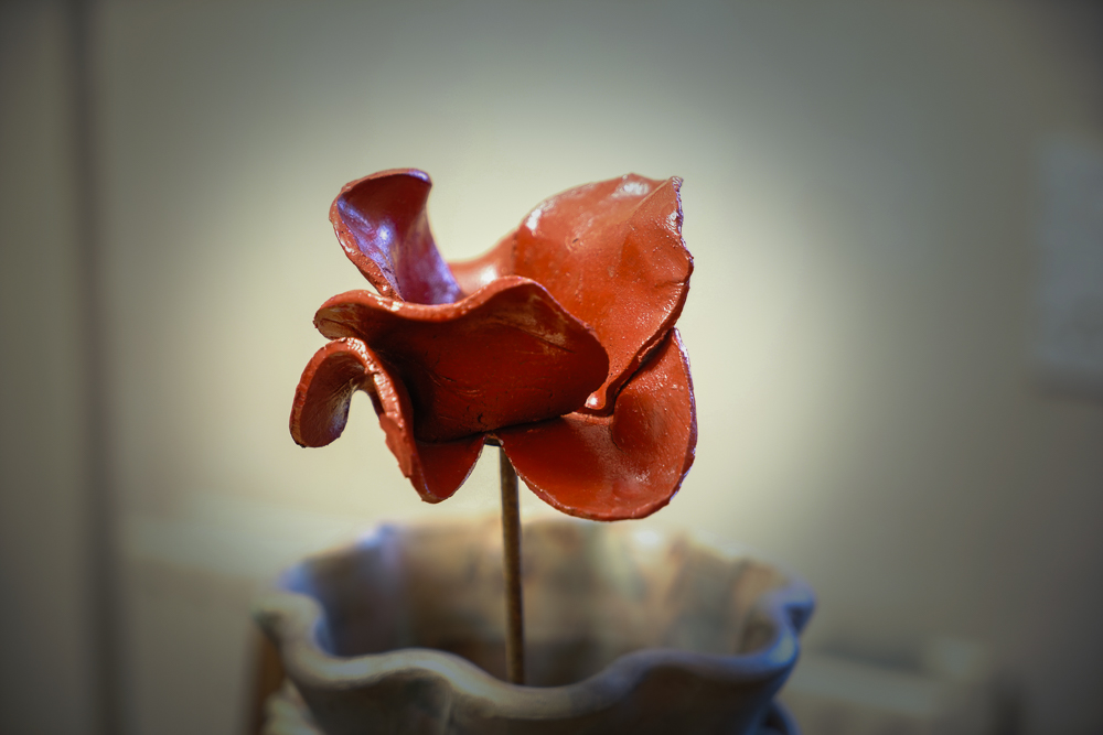 Ceramic Poppy