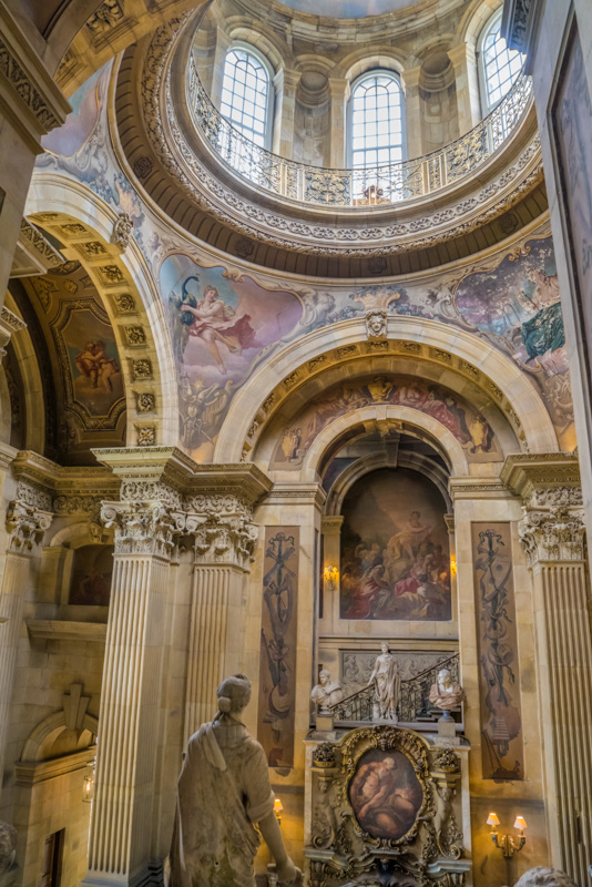 From the main stairway.