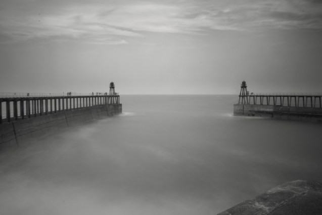 Whitby Harbour Walls