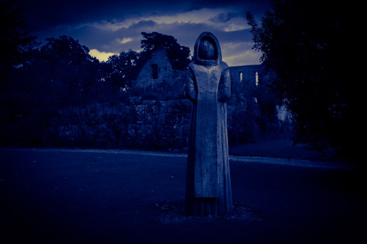 Jervaulx Abbey figure